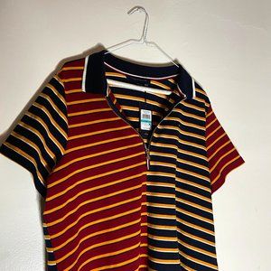 (Sz. M Mens / L Womens) Tommy Hilfiger Quarter Zip Polo 0X BNWT